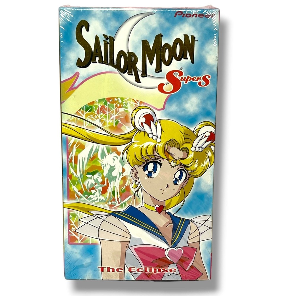 Sailor Moon SuperS The Eclipse VHS Pioneer Factory Sealed New Anime Pegasus
